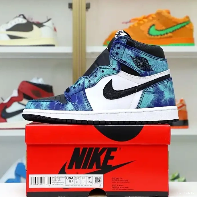 Kimikick Jordan  Air Tie-Dye 1 OG High 0805
